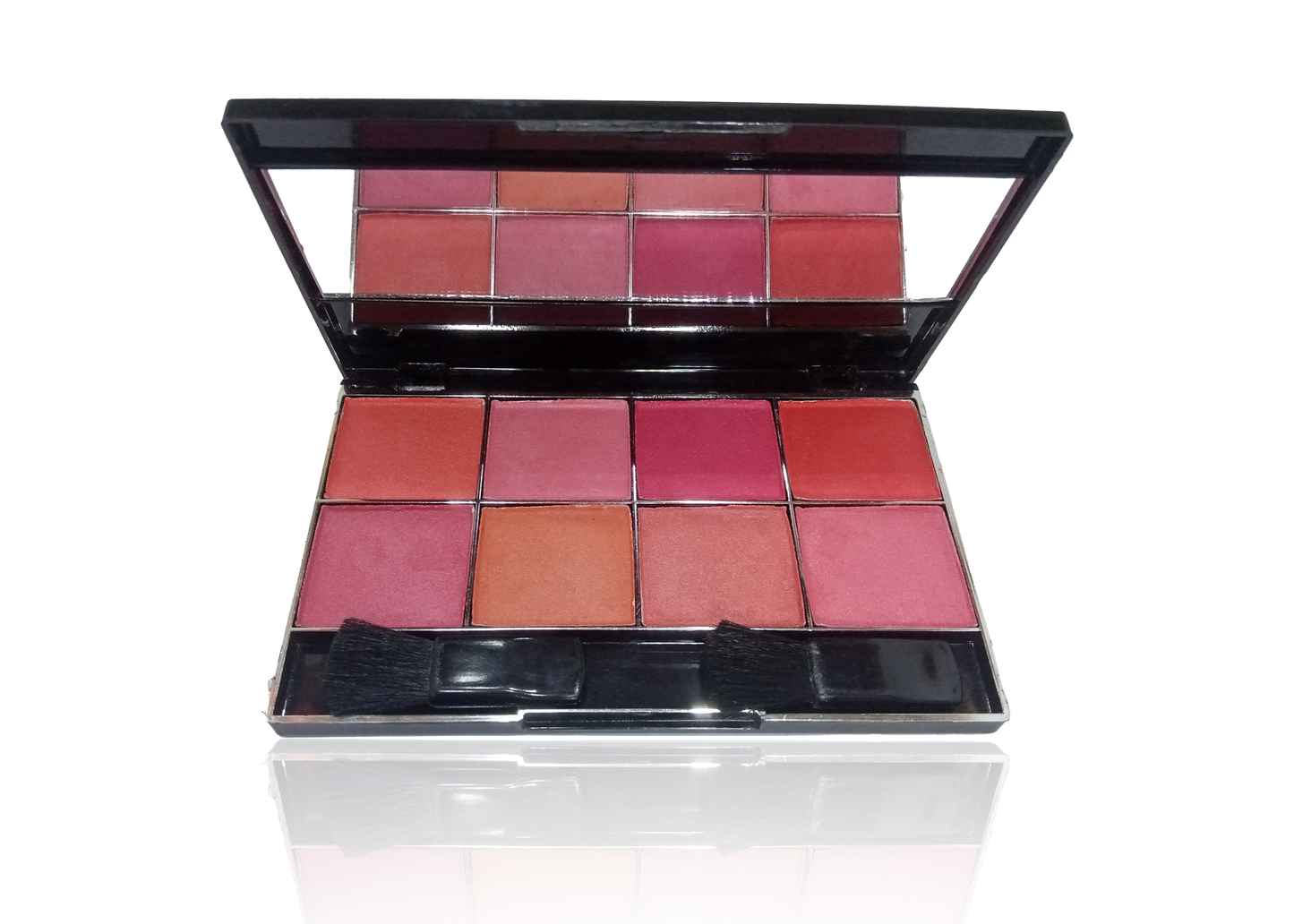 Mims 8 Color Blush on Palette  Pigmented & Long Lasting